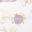 Recherche de lilac autocollants Monogramme