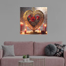 Suche nach goldene herzen leinwandbilder Romantisch