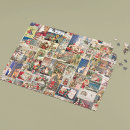 Recherche de père noël vintage puzzles Vacances