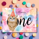 Recherche de de chaton anniversaire invitations Miauler