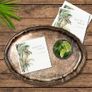 Recherche de palmier mariage serviettes Tropical