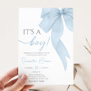 Recherche de blue baby shower garçon invitations Simple