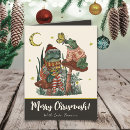 Recherche de grenouille noël cartes Mignon