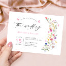 Recherche de printemps coloré invitations Élégant