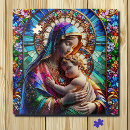 Recherche de vierge marie puzzles Mosaïque