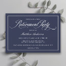 Recherche de elegant retirement invitations Classique