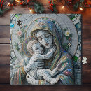 Recherche de vierge marie puzzles Mosaïque