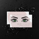 Recherche de yeux verts cartes visite Salon de beauté