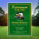 Recherche de vert de golf invitations Élégant