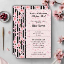 Recherche de de fleurs de cerisier invitations Fille