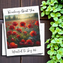 Recherche de peintures de pavot cartes postales Aquarelle