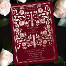 Recherche de conte de fées romantique invitations Floral