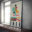 Suche nach abstrakter baum poster Einfach