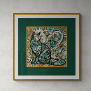 Suche nach katzendruck poster Tierkunst