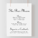 Recherche de boisson et soyez invitation posters Bride