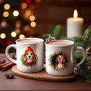 Recherche de chien de beagle tasses Noël