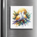 Recherche de tourterelle magnets Deux tourterelles
