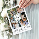 Suche nach monogramm fotokarten Hochzeitsdankkarten
