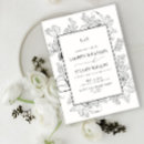 Suche nach floral hochzeits einladungen Monogramm