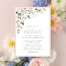 Recherche de pétales de rose invitations Bride
