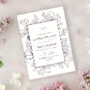 Suche nach floral hochzeits einladungen Monogramm