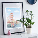 Suche nach san francisco sehenswürdigkeit poster Stadtbild