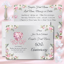 Recherche de carte mariage anniversaire invitations Floral