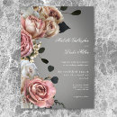 Recherche de rose gris mariage invitations Argent