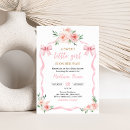 Recherche de rose de baby shower fille invitations Petite fille douce