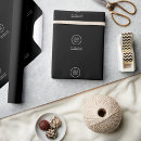 Recherche de élégant papier cadeau Noir