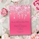 Recherche de bling 16ans anniversaire invitations Étincelle