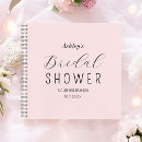 Recherche de bridal shower carnets Élégant