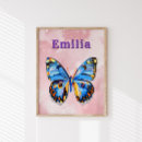 Suche nach schmetterlinge poster Rosa