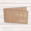 Recherche de fleur blanche cartes visite Élégant