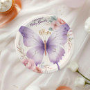 Recherche de papillons assiettes Invités