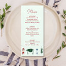 Recherche de noël menus Vert