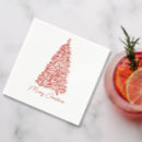 Recherche de noël serviettes Soirée cocktail