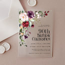 Recherche de bleu rose pourpre invitations Pour elle