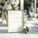 Suche nach menu hochzeits poster Minimal