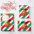 Recherche de basket ball papier cadeau Noël