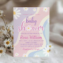 Recherche de fleur hippie colorée invitations Arc en ciel
