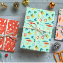 Suche nach retro moderne mitte des jahrhunderts geschenkpapier Atomisch