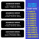 Suche nach post rücksende aufkleber Elegant