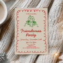 Recherche de rouge vert noël invitations Fête de noël