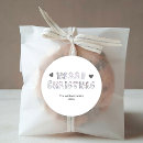 Recherche de noël noir et blanc autocollants Minimum