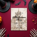 Recherche de gothique halloween invitations Fête annuelle de l'halloween