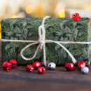 Recherche de brindille papier cadeau Vert