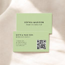 Recherche de contacts cartes visite Minimaliste