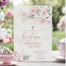 Suche nach blumenkreuz einladungen Rosa taufe