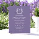 Suche nach lavender einladungen Monogramm